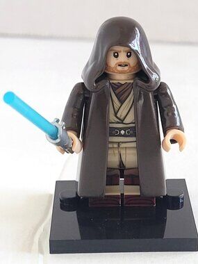 Custom Obi-Wan Kenobi Star Wars Minifigure w Lightsaber